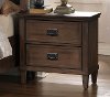Clearance Brown Classic Nightstand - Park City