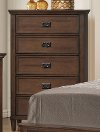 Clearance Classic Brown Chest of Drawers - Park City