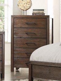 Rustic Contemporary Brown Chest of Drawers - Dillon