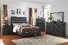 8068-310/CHEST Dark Gray Casual Contemporary Chest of Drawers - Revolution