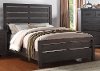 8068/SLATBED5/0 Dark Gray Casual Contemporary Queen Size Bed - Revolution-2