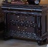 120-030/NIGHTSTAND Cabernet Black Traditional Nightstand - Meritage-1