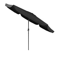 Black Tilting Patio Umbrella-3