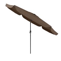 Sandy Brown Tilting Patio Umbrella-3