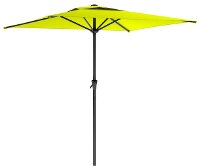 Lime Green Square Patio Umbrella-2