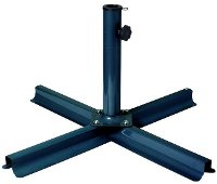 Gray/Black Patio Umbrella Stand