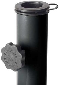 Gray/Black Patio Umbrella Stand-2