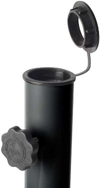 Gray/Black Patio Umbrella Stand-3
