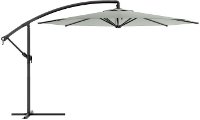 Sandy Gray Offset Patio Umbrella-2
