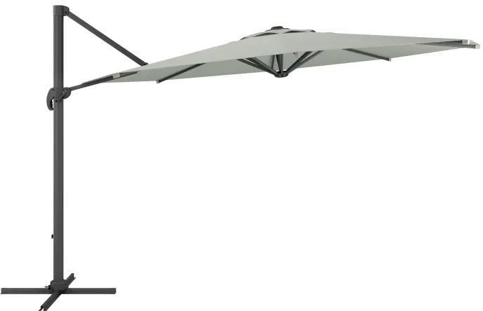 Sandy Gray Deluxe Offset Patio Umbrella-2