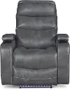 Cinema Slate Gray Power Home Theater Recliner