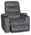 Slate Gray Power Home Theater Recliner-2