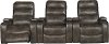 Coffee Brown 3 Piece Power Home Theater Seating - Nicholas-1
