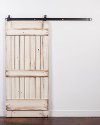 K1RB3670TQ7NS White Wash 3.5' x 7' Ranch Style Barn Door -2