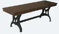 District Light Brown Dining Room Bench