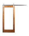 K2M13070CI6L0 Natural 3' x 7' Mirror Style Barn Door-3