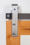 K2M13070CI6L0 Natural 3' x 7' Mirror Style Barn Door-5