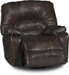 Brown Leather-Match Swivel Rocker Recliner - Legacy-2