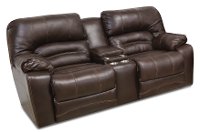 Chocolate Brown Leather Power Reclining Living Room Set - Legacy-2