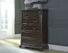 Clearance Messina Brown Chest of Drawers