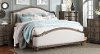 Havana Off-White Upholstered Queen Bed - Parliament