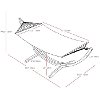 Natural/ Cinnamon Brown Patio Hammock - Wood Canyon-3