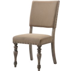 HM8005-18/SCRIPTCHR Driftwood Script Dining Chair - Metropolitan