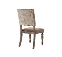HM8005-18/SCRIPTCHR Driftwood Script Dining Chair - Metropolitan-2