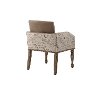 HM8007-18A/ARMCHAIR Driftwood Dining Room Chair - Metropolitan-2