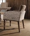 HM8007-18A/ARMCHAIR Driftwood Dining Room Chair - Metropolitan-3
