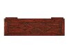 Mahogany Diamond Inlay Top Cabinet - Benjamin-3