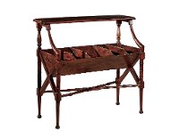 Mahogany Book Trough