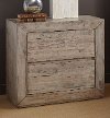 Clearance Modern Rustic Whitewash Nightstand - Renewal