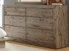 White-Washed Modern Rustic Dresser - Renewal -1