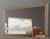 White-Washed Modern Rustic Mirror - Renewal -1
