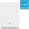 GDT695SGJWW GE Dishwasher with Hidden Controls - White with Stainless Steel Interior-3