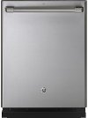 CDT865SSJSS GE Cafe Series 24 Inch Stainless Steel Top Control Built-In Tall Tub Dishwasher