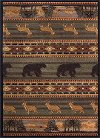 NTR65884x6 4 x 6 Small Green Lodge Area Rug - Nature