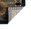 NTR6660 4x6 4 x 6 Small Brown Lodge Area Rug - Nature-5