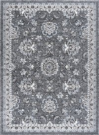 KNS1109 5x8 5 x 7 Medium Charcoal Gray Area Rug - Kensington