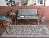 KNS1109 5x8 5 x 7 Medium Charcoal Gray Area Rug - Kensington-2