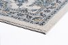 KNS1117 3x8 Cream, Navy, and Aqua 7 Foot Runner Rug - Kensington