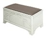 Upholstered Bench File Cabinet - Hancock Park