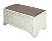 Upholstered Bench File Cabinet - Hancock Park