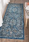 KNS1207 3x8 2 x 7 Runner Blue-Gray Area Rug - Kensington-5