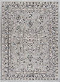 KNS1209 5x8 5 x 7 Medium Charcoal Gray Area Rug - Kensington