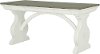 Antique White Trestle Desk - Hancock Park-1
