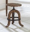 Adjustable Oak Stool - Northcote-1