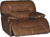 Bramble Brown Leather-Match Power Glider Recliner - Max-2