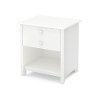 10201 Pure White Nightstand - Little Smileys -1
